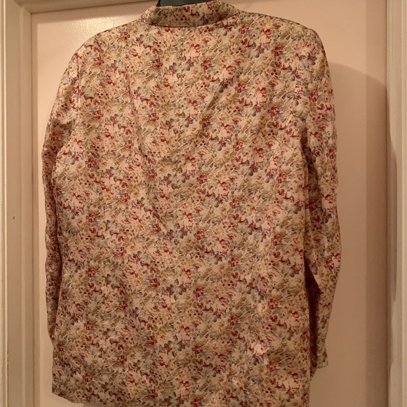 Vintage Anne and Frank Silk Blazer - Picture 2 of 6